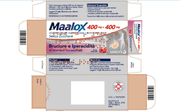 Maalox 400 mg + 400 mg compresse masticabili senza zucchero  magnesio idrossido + alluminio ossido, idrato
