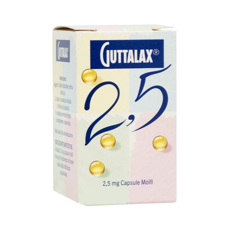 Guttalax 2,5 mg capsule molli