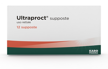 Ultraproct supposte  fluocortolone pivalato + fluocortolone caproato + cincocaina cloridrato