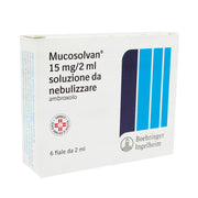 Mucosolvan 15 mg/2 ml soluzione da nebulizzare  ambroxolo