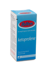 Ibifen 25 mg/ml gocce orali soluzione  ketoprofene