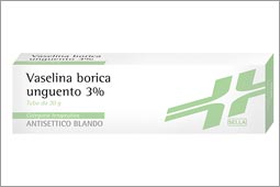 Acido borico sella 3% unguento