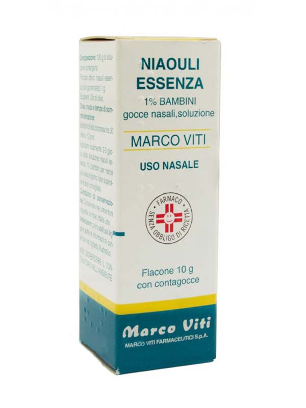 "1% gocce nasali, soluzione"flacone 10 g"