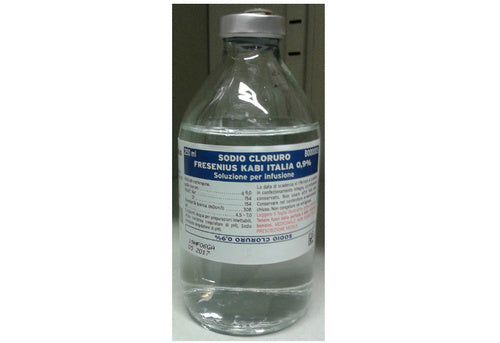 0,9% soluzione per infusione 1 flaconcino in vetro 250 ml