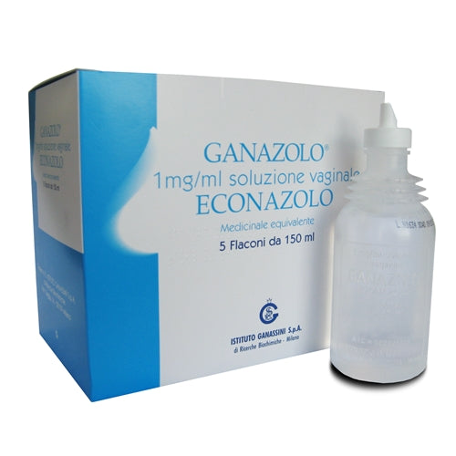 Ganazolo 1 mg/ml soluzione vaginale  econazolo  medicinale equivalente