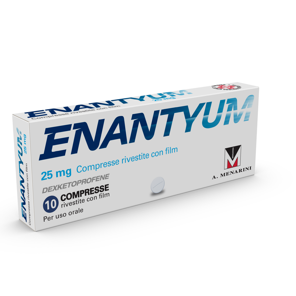 Enantyum 25 mg compresse rivestite con film  dexketoprofene