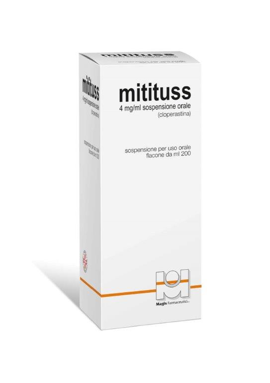 Mitituss 4 mg/ml sospensione orale  cloperastina