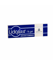 Lidofast 25 mg/g gel uretrale  lidofast 10 mg/g gel  lidocaina cloridrato