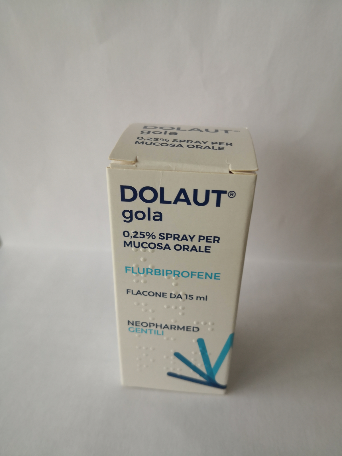 Dolaut gola 0,25% spray per mucosa orale  flurbiprofene