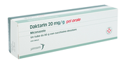 Daktarin 20 mg/g gel orale  miconazolo