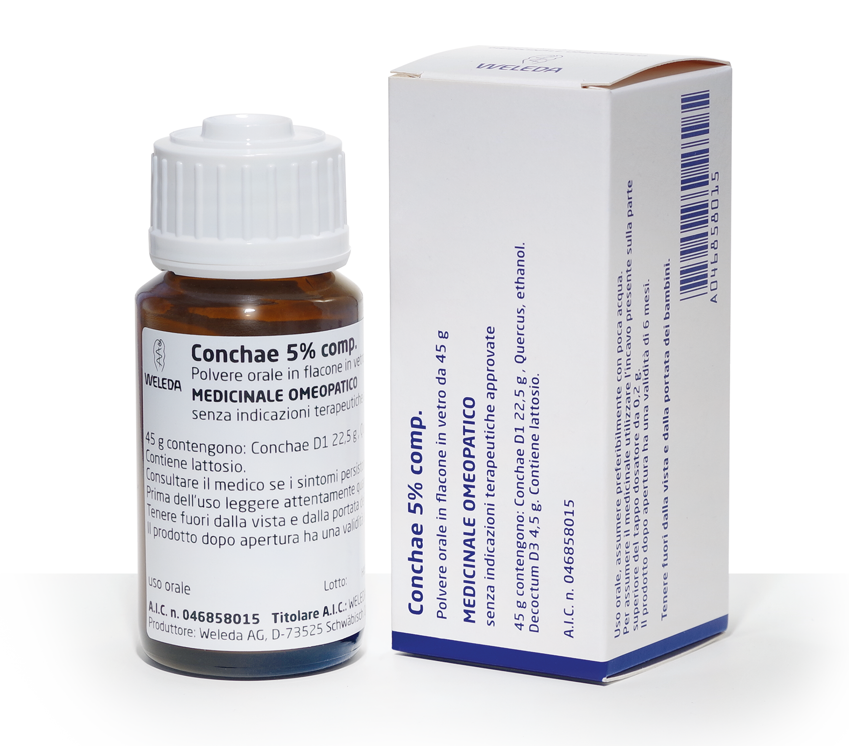 Conchae 5% comp*os polv 45g