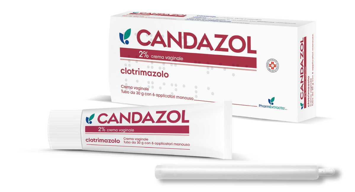 Candazol 2% crema vaginale  clotrimazolo