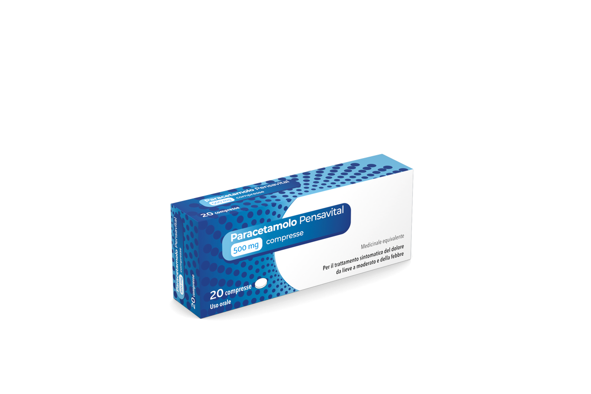500 mg compresse 20 compresse in blister pvc/pvdc/al