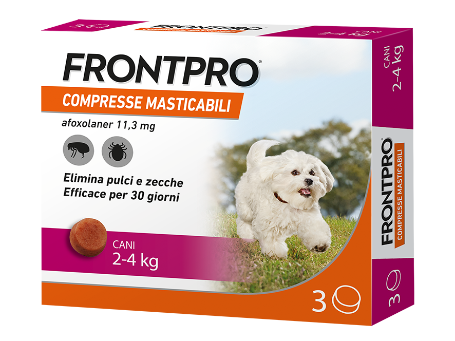 Frontpro*3cpr 2-4kg 11,3mg