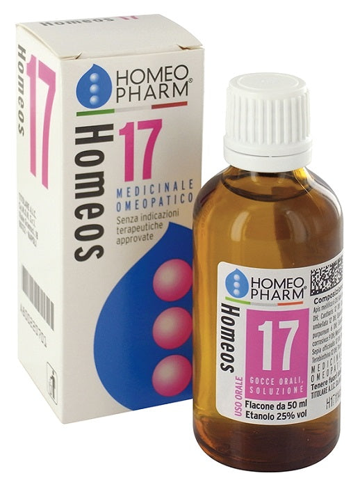 Homeos 17 gocce 50ml