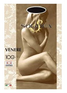 Venere 100 collant tutto nudo nero 1
