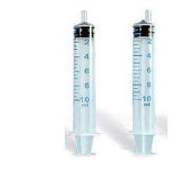 Siringa plastica senza ago sterile 50cc ecc