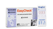 Test rapido singolo o multiplo per rivelazione uso di droghe strip easycheck 4 sostanze c