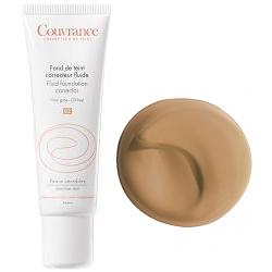Eau thermale avene couvrance fondotinta correttore fluido colore 02 miele 30 ml
