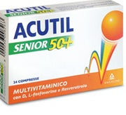 Acutil multivitaminico senior 50+24 compresse