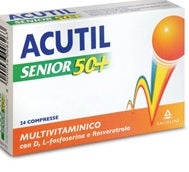 Acutil multivitaminico senior 50+24 compresse