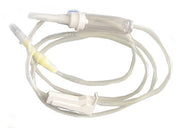Deflussore per infusione con ago 21 gauge con roller e filtro soluzione