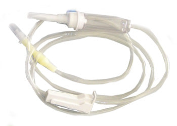 Deflussore per infusione con ago 21 gauge con roller e filtro soluzione