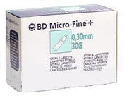Lancette pungidito bd microfine+ per optimus gauge 30 50 pezzi