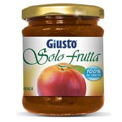Giusto solo frutta marmellata pesche 284 g