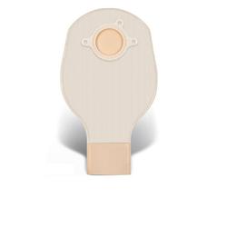 Sacca due pezzi mini a fondo aperto trasparente senza filtro e pellicola di rivestimento senza velcro sistema 2s plus chiusura con morsetto 10 pezzi