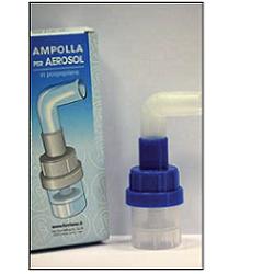 Ampolla in plastica ricambio per aerosol