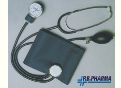 Sfigmomanometro aneroide con fonendoscopio