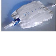 Sacca raccogli urina da gamba per incontinenza in pvc 750 ml tubo raccordo diritto 10 cm+rubinetto scarico+valvola antireflusso+2 fasce a bottoni 30 pezzi