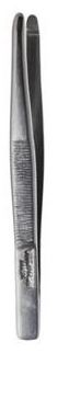 Pinzetta inox morso tondo