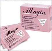 Alkagin salviette detergenti per igiene intima monouso 10 pezzi