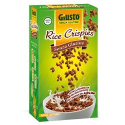 Giusto senza glutine rice crispies cacao 250 g
