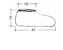 Copriscarpa impermeabile con elastico a caviglia 100 pezzi