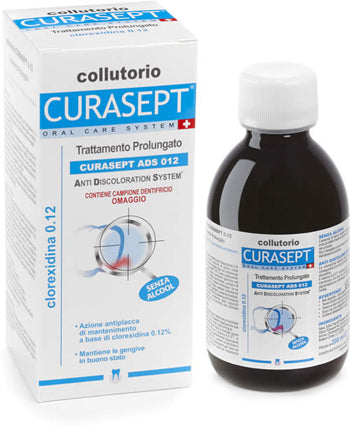 Curasept ads collutorio 012 + dentifricio gel omaggio