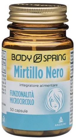 Body spring mirtillo nero 50 capsule