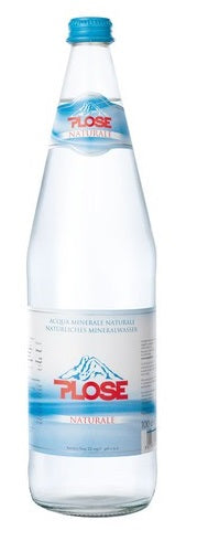 Acqua minerale naturale plose vetro a rendere 1 l