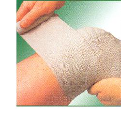 Benda elastica compressiva dauerbinde compressione forte 10x700cm con graffette