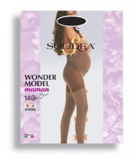 Wonder model maman 140 sheer collant gestante bronzo s