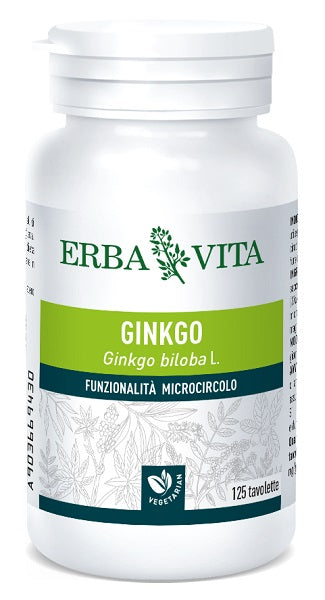 Ginkgo biloba 125 tavolette 400 mg