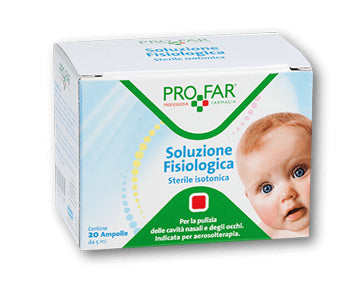 Profar soluzione fisiologica sterile isotonica 5 ml 20 ampolle