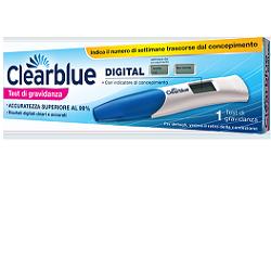 Test di gravidanza clearblu digit+1test sticks