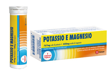 Dompe' potassio+magnesio 12 compresse