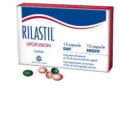 Rilastil lipofusion giorno 15 capsule + notte 15 capsule