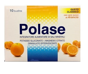 Polase arancia 10 bustine effervescenti