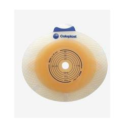 Placca per ileostomia e colostomia sistema a 2 pezzi sensura click convex light foro 28mm flangia 50mm 5 pezzi