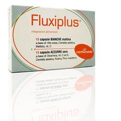 Fluxiplus mattina 15 capsule bianche + sera 15 capsule azzurre